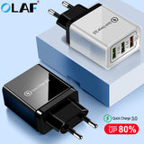 Olaf USB Charger quick charge 3.0 for iPhone X 8 7 iPad Fast Wall Charger for Samsung S9 Xiaomi mi 8 Huawei Mobile Phone Charger