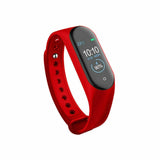 M4 Sports Smart Watch IP67 Waterproof Smartwatch Blood Pressure Heart Rate Monitor Women Men Fitness Wristband with Charger
