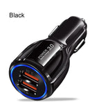 Suhach 3A Quick Charge 4.0 3.0 USB Car Charger for iPhone Samsung Xiaomi Car Charger Fast QC 3.0 QC 4.0 Mobile Phone Charger USB