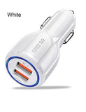 Suhach 3A Quick Charge 4.0 3.0 USB Car Charger for iPhone Samsung Xiaomi Car Charger Fast QC 3.0 QC 4.0 Mobile Phone Charger USB