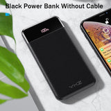 YKZ QC 3.0 Power Bank 10000mAh LED external Portable Battery pover bank PD Fast Charger Powerbank for iPhone Xiaomi mi Poverbank