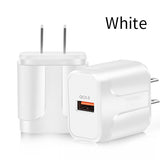 YKZ Quick Charge 3.0 18W QC 3.0 4.0 Fast charger USB portable Charging Mobile Phone Charger For iPhone Samsung Xiaomi Huawei