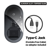 Baseus Wireless Charger For iPhone X XS MAX XR 8 Fast Wireless Full load 3 in 1 Charging Pad for Airpods 2019 Apple Watch 4 3 2