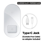 Baseus Wireless Charger For iPhone X XS MAX XR 8 Fast Wireless Full load 3 in 1 Charging Pad for Airpods 2019 Apple Watch 4 3 2