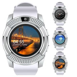 Fashion Men Smart Watch Bluetooth Touch Screen Android Waterproof Sports and Women Smartwatch with Camera SIM Card Slot Watch