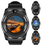 Fashion Men Smart Watch Bluetooth Touch Screen Android Waterproof Sports and Women Smartwatch with Camera SIM Card Slot Watch