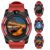 Fashion Men Smart Watch Bluetooth Touch Screen Android Waterproof Sports and Women Smartwatch with Camera SIM Card Slot Watch