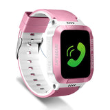 Children's Smart Watch With GPS GSM Locator Touch Screen Tracker SOS Flashlight With Alarm Step Counter Camera SmartWatch