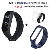 RGLM M4 Smart Band Fitness Tracker Smart Band Wristband Monitor Blood Pressure Bluetooth Smartwatch Sport Watch PK M3 smartband