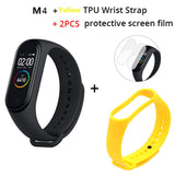 RGLM M4 Smart Band Fitness Tracker Smart Band Wristband Monitor Blood Pressure Bluetooth Smartwatch Sport Watch PK M3 smartband