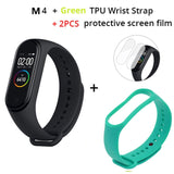 RGLM M4 Smart Band Fitness Tracker Smart Band Wristband Monitor Blood Pressure Bluetooth Smartwatch Sport Watch PK M3 smartband