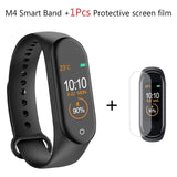 Doolnng Smart Watch men M4 Fitness Bracelet Bluetooth Heart rate Monitor Smart Watch Women Fitness Tracker SmartWatch