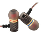 KZ Metal In-Ear Earphone High Quality HiFi Music Sport In-ear Headphone Earbud Auricular Good Bass Headset for phone for iphone