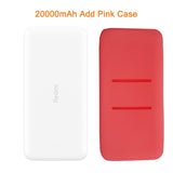 Newest Xiaomi Redmi Original Power Bank 20000mAh 18W Quick Charge 10000mAh Powerbank Fast Charging Portable Charger