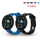 D18 Smart Watch Men Women Heart Rate Blood Pressure Round Smartwatch Fitness Tracker Waterproof Sport Bracelet Smart Watch