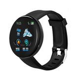 D18 Smart Watch Men Women Heart Rate Blood Pressure Round Smartwatch Fitness Tracker Waterproof Sport Bracelet Smart Watch