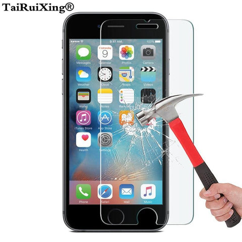 For iPhone 11 SE 4s 5s 5C 6s 7 8 Plus 0.3mm 2.5D Ultrathin Screen Protector or iPhone 11 Pro Max XS Max XR XS X 10 8 7 6 6s Plus