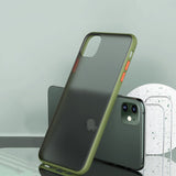 Armor Shockproof Case for Oneplus 6 6T 7T Matte Hard Cover for Oneplus 6 6T 7T Transparent Anti-knock Phone Full protection Case