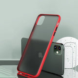 Armor Shockproof Case for Oneplus 6 6T 7T Matte Hard Cover for Oneplus 6 6T 7T Transparent Anti-knock Phone Full protection Case