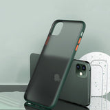 Armor Shockproof Case for Oneplus 6 6T 7T Matte Hard Cover for Oneplus 6 6T 7T Transparent Anti-knock Phone Full protection Case