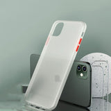 Armor Shockproof Case for Oneplus 6 6T 7T Matte Hard Cover for Oneplus 6 6T 7T Transparent Anti-knock Phone Full protection Case