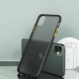 Armor Shockproof Case for Oneplus 6 6T 7T Matte Hard Cover for Oneplus 6 6T 7T Transparent Anti-knock Phone Full protection Case