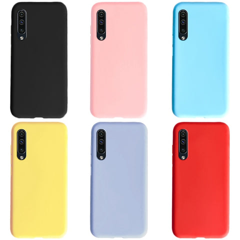 Phone Case For Samsung A30s A 30s 2019 Ultra thin Case Candy Color TPU Cover For Samsung Galaxy A30s Silicone Soft Cover case