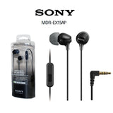 Original SONY MDR-EX15AP 3.5mm Wired Earbud In-ear Subwoofer Stereo Earphones Hands-free With Mic For xiaomi huawei sony phone